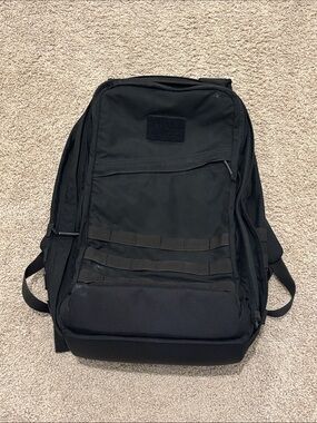 Men's Tactical Black Backpack - Durable Everyday Carry